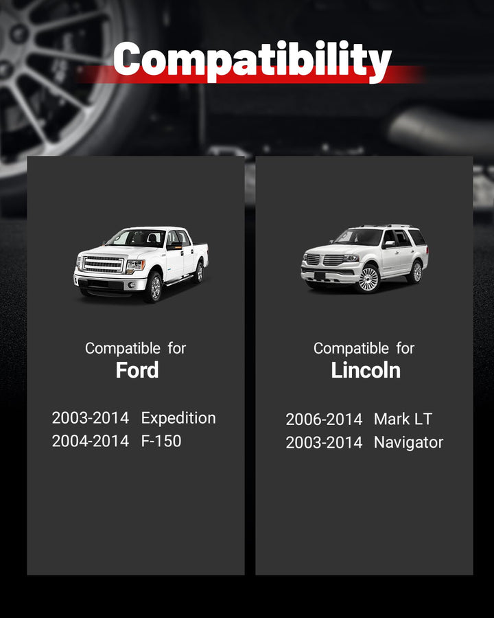 EVIL ENERGY Hubcentric Wheel Spacers 6X135 for Ford F150 2004-2014 – 4PCS (1.5/2 Inch） - EVILENERGY