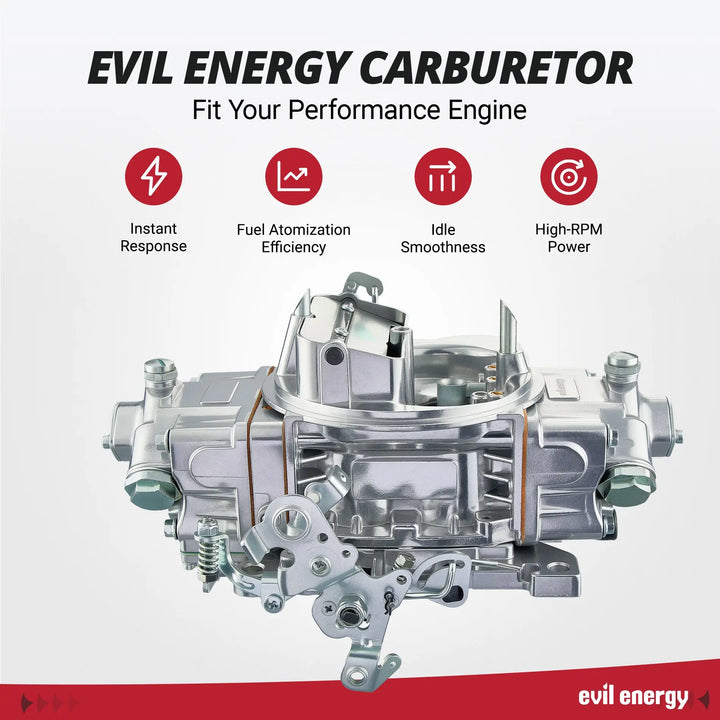 EVIL ENERGY 750 CFM 4-Barrel Carburetor, high-performance engine solution