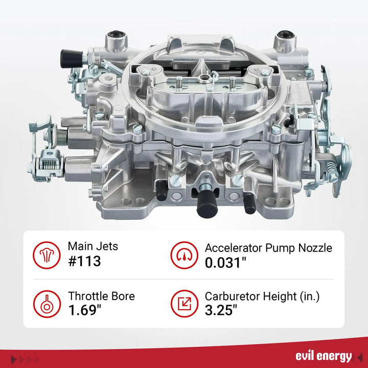 EVIL ENERGY EVIL ENERGY 750 CFM 1407 Square bore Performance Carburetor