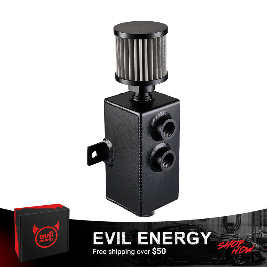 EVIL ENERGY 1/2/3 L 10AN Oil Catch Can | Breather Filter | Drain Valve ...