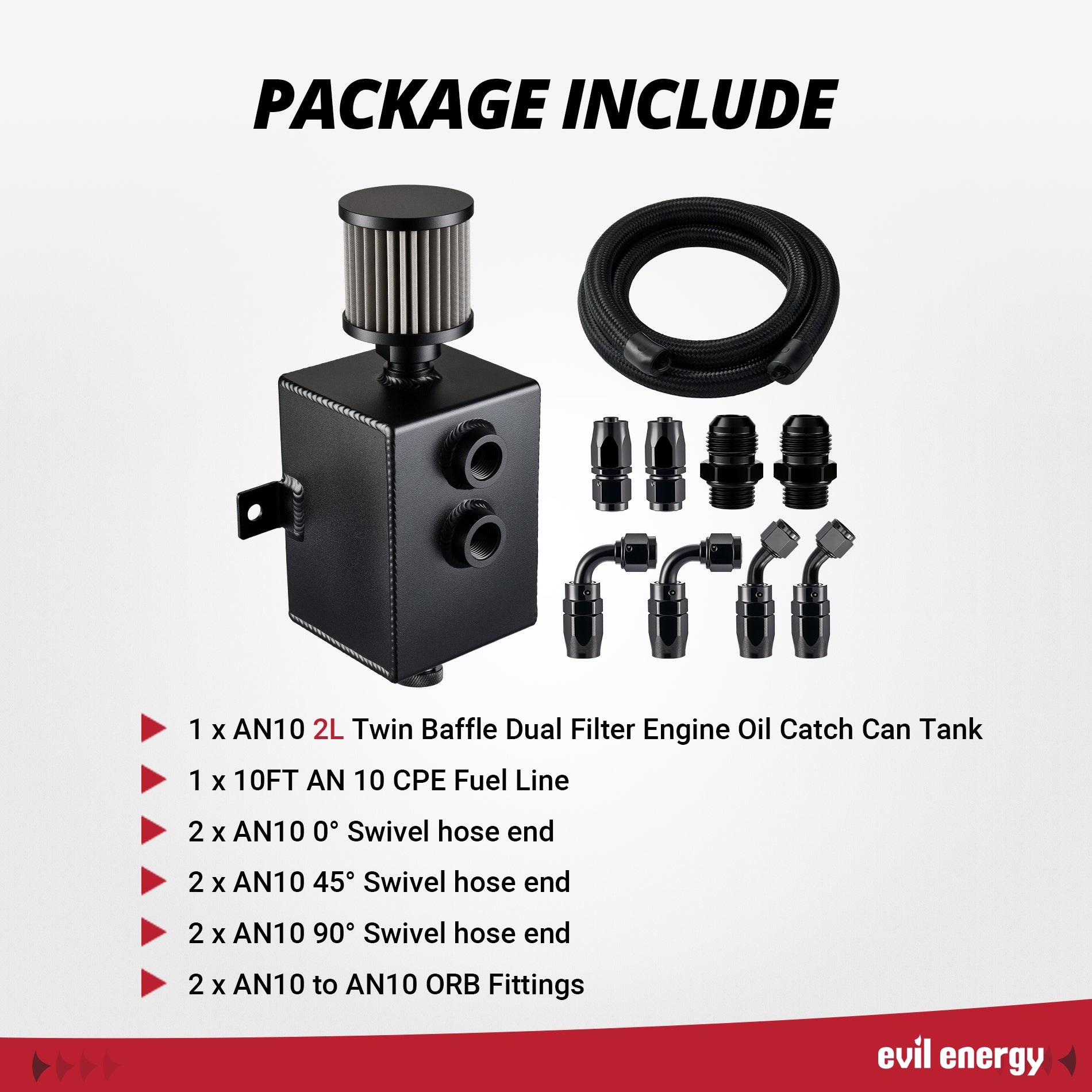 [2L,10 FT CPE Fuel Line Kit]