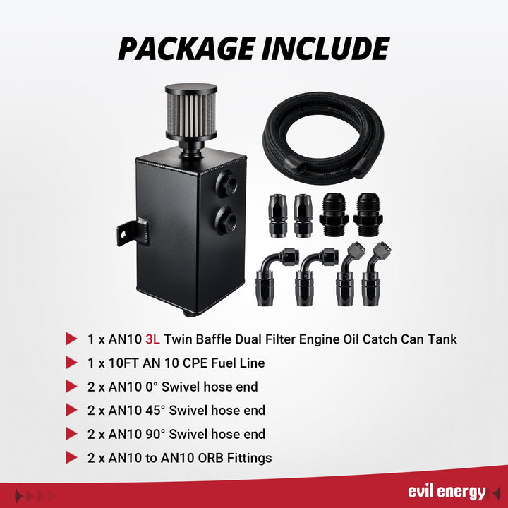 [3L,10 FT CPE Fuel Line Kit]