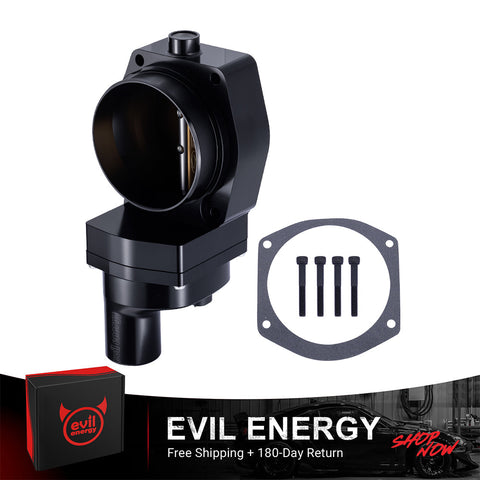 EVIL ENERGY 92mm 4-Bolt Electronic Throttle Body with TPS, For Chevy Camaro Corvette Cadillac CTS-V Pontiac G8 GM LS Series