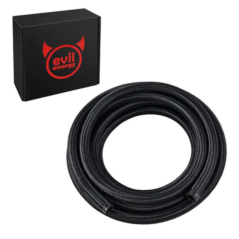 evilenergy EVIL ENERGY 8AN CPE Fuel Line Nylon Braided Fuel Hose 10FT/20FT