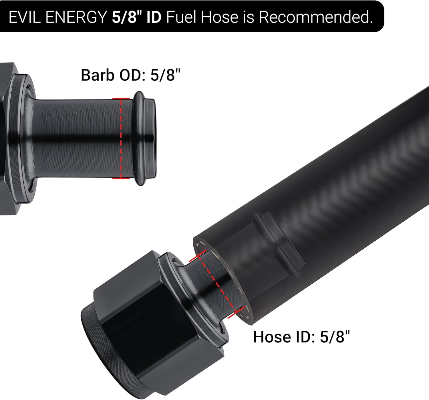 [10AN to 5/8 Inch,Straight]