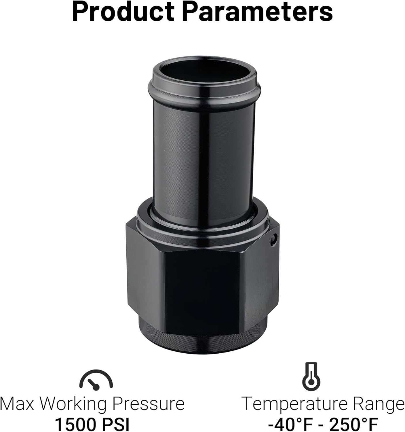 EVIL ENERGY 4/6/8/10AN Female to Barb Hose Fitting 0/45/90 Degree Swivel - EVILENERGY