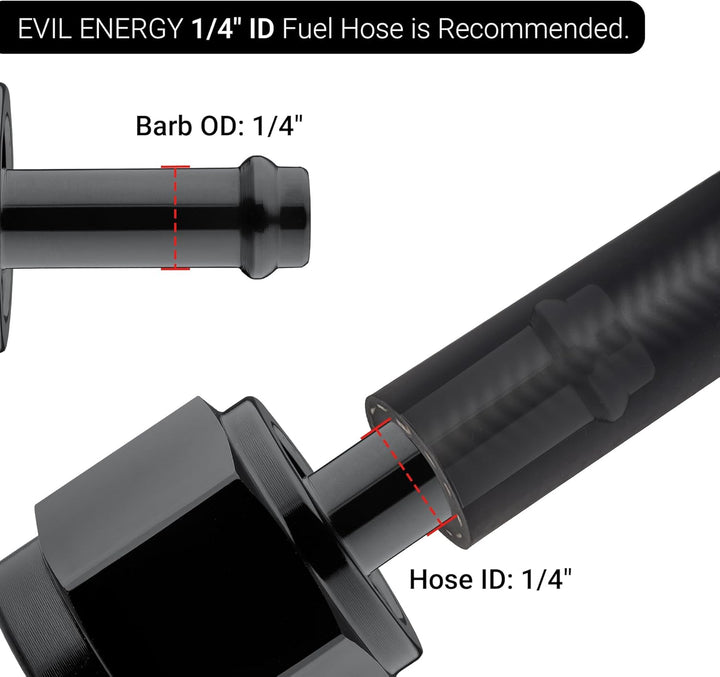 [6AN to 1/4 Inch,Straight]