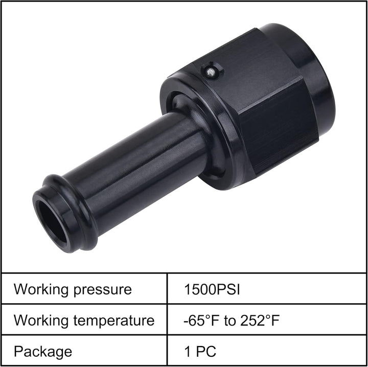 [6AN to 3/8 Inch,Straight]