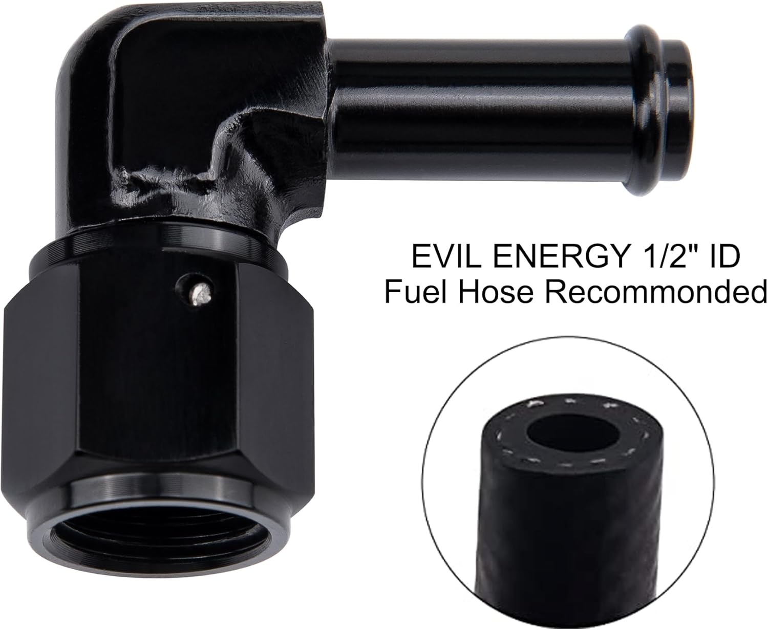 [8AN to 1/2 Inch,90 Degree]