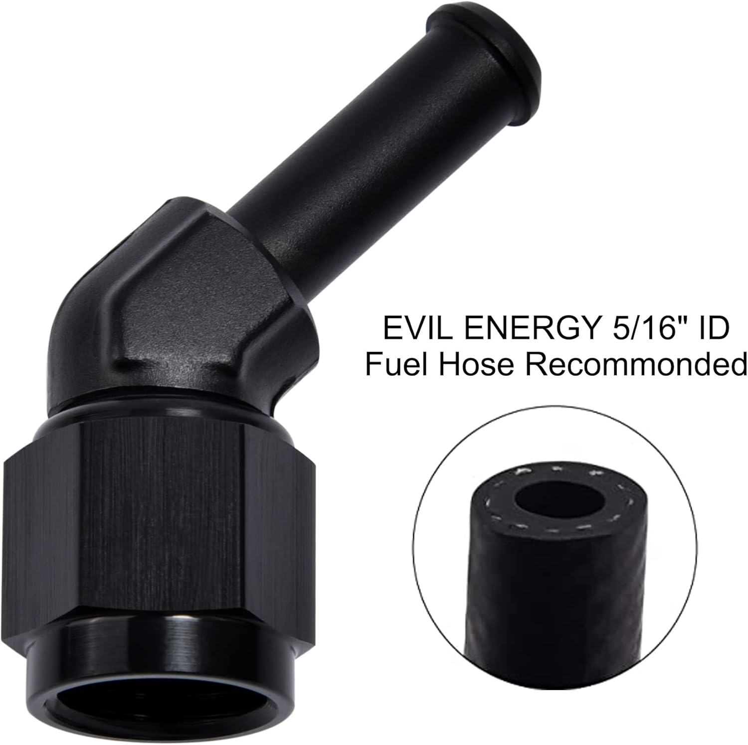 [6AN to 5/16 Inch,45 Degree]