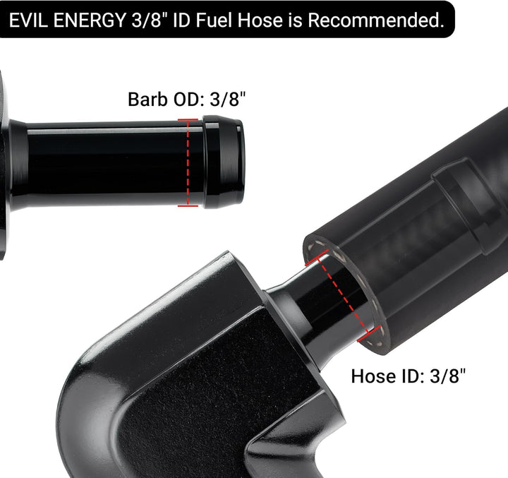 [10AN to 3/8 Inch,90 Degree]