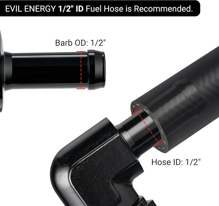 [10AN to 1/2 Inch,90 Degree]