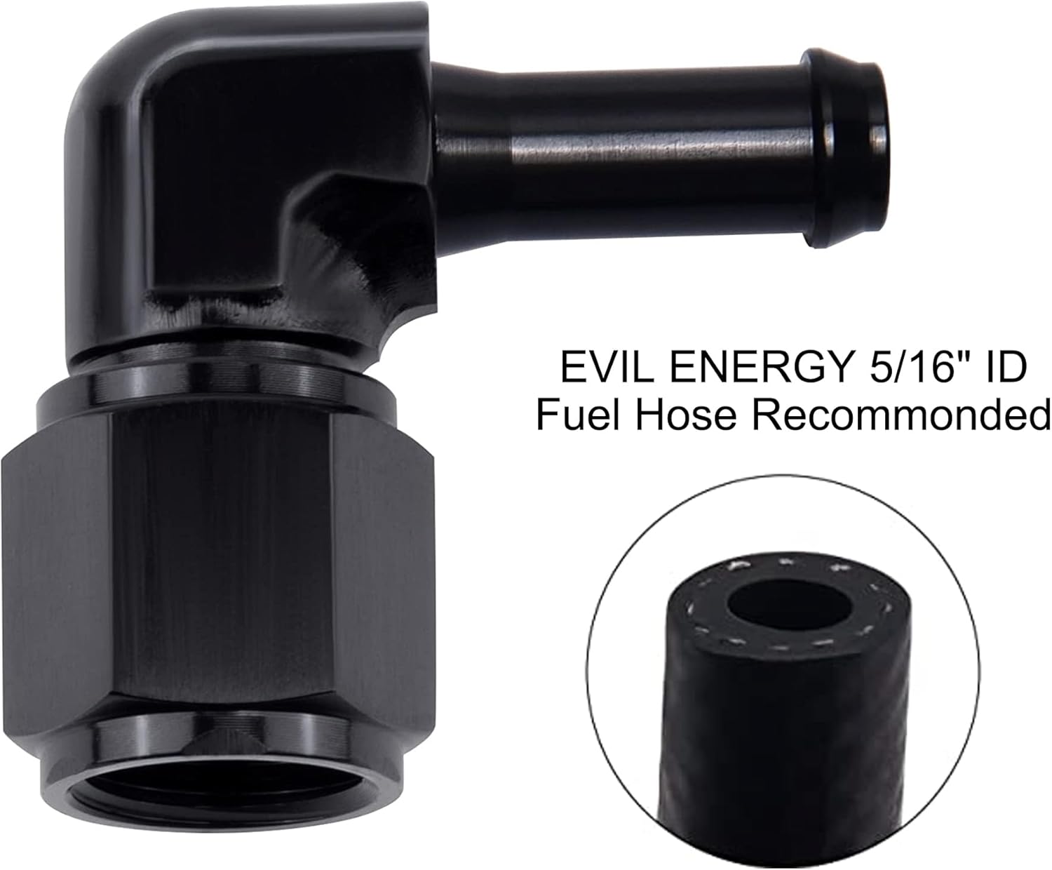 [6AN to 5/16 Inch,90 Degree]