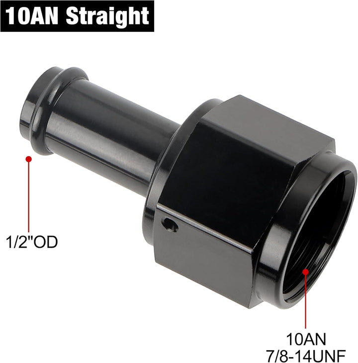 [10AN to 1/2 Inch,Straight]