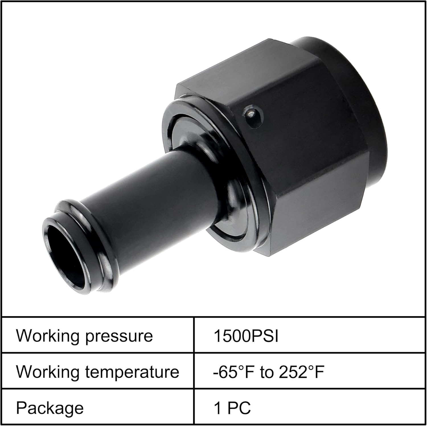 [10AN to 1/2 Inch,Straight]