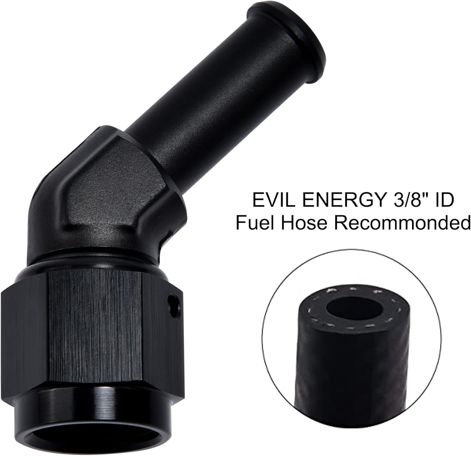 [6AN to 3/8 Inch,45 Degree]