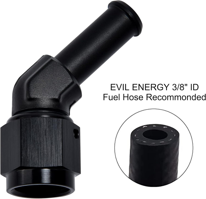 [6AN to 3/8 Inch,45 Degree]