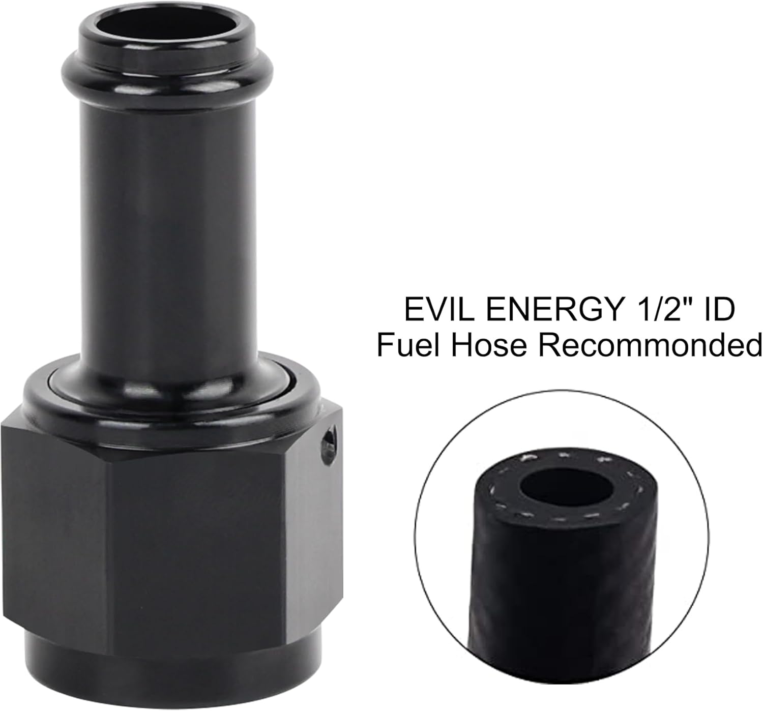 [8AN to 1/2 Inch,Straight]