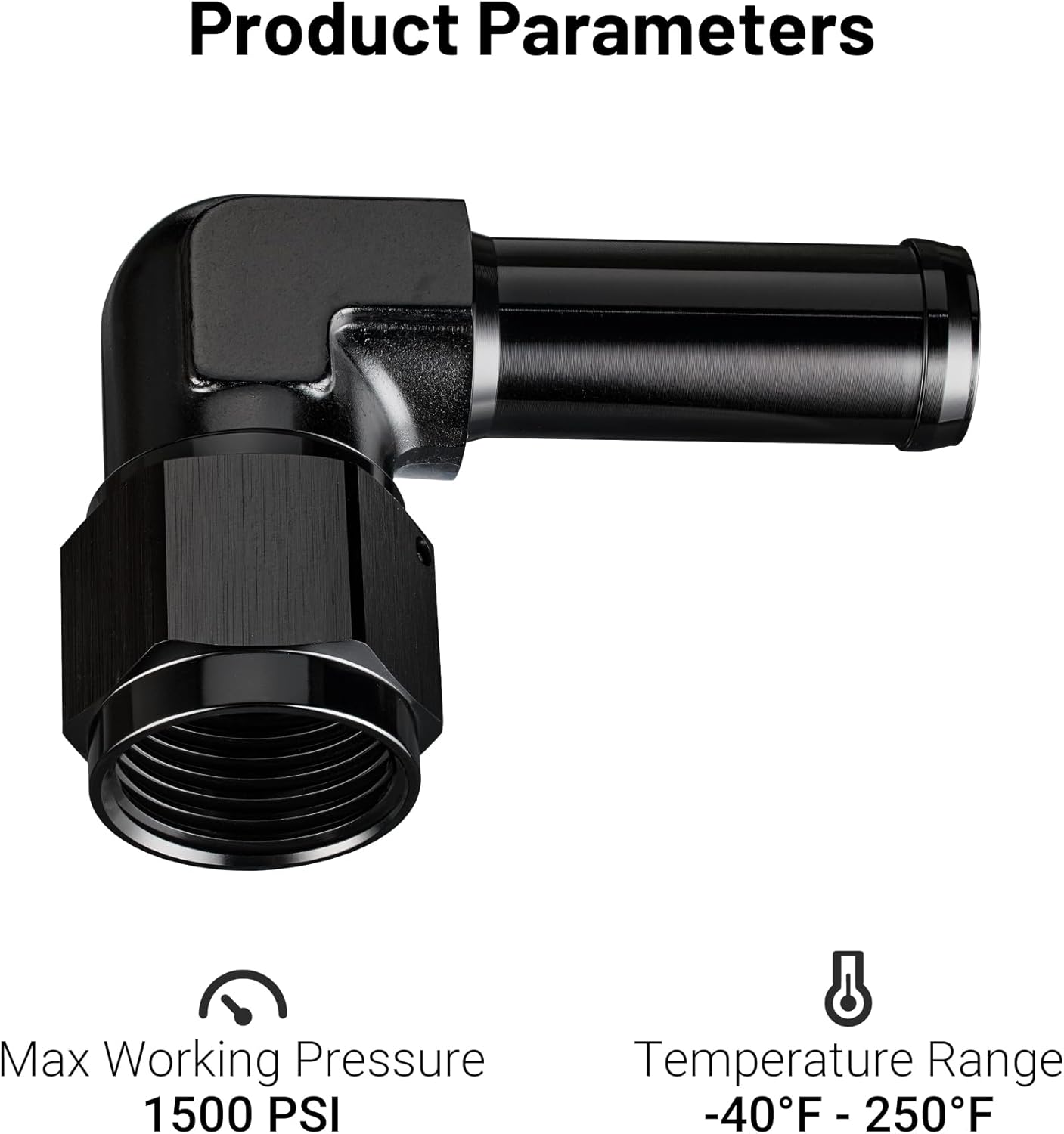 [10AN to 5/8 Inch,90 Degree]