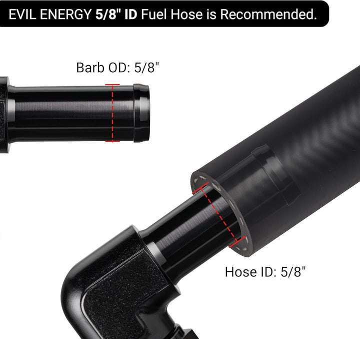 [10AN to 5/8 Inch,90 Degree]