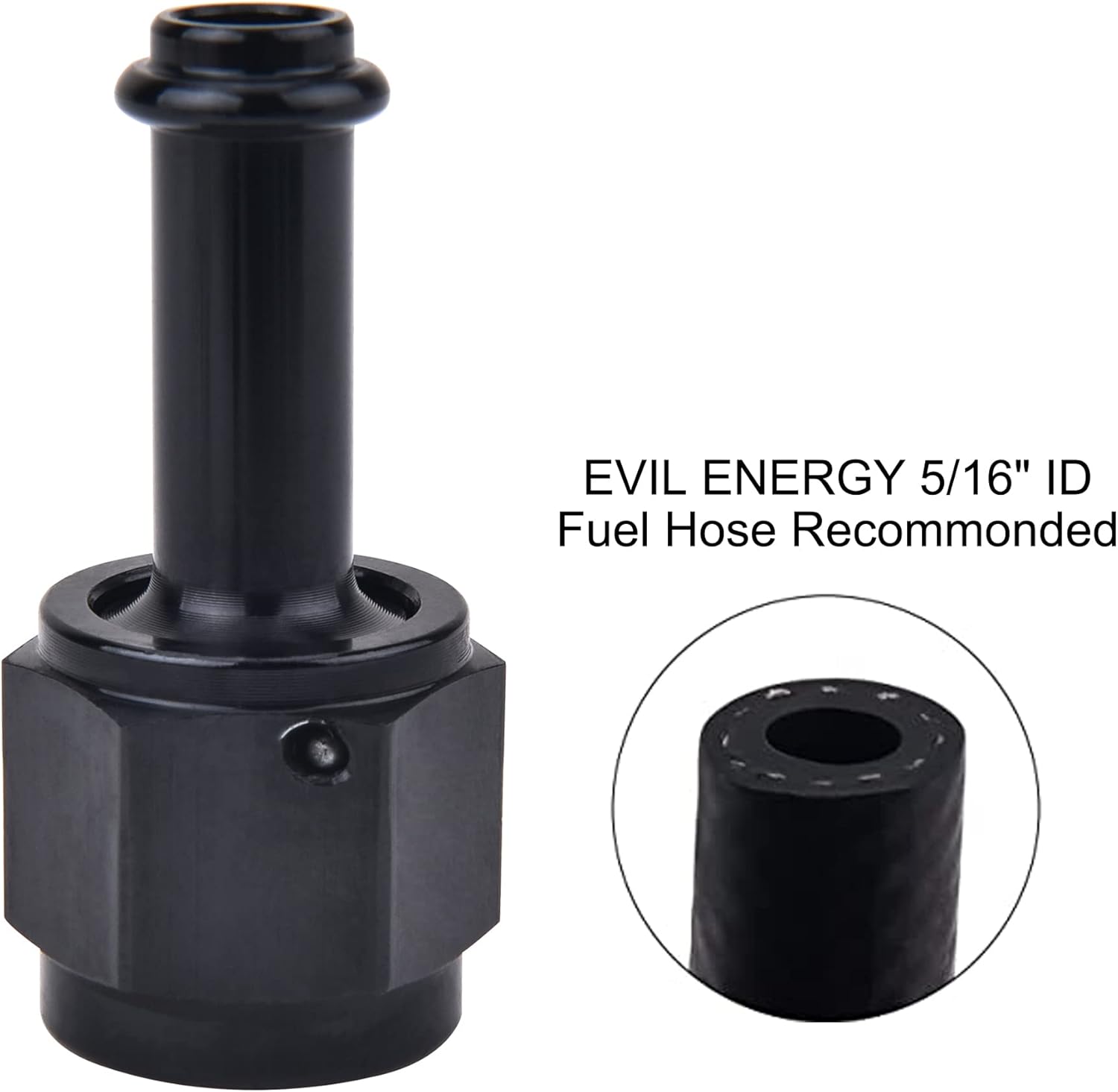 [6AN to 5/16 Inch,Straight]