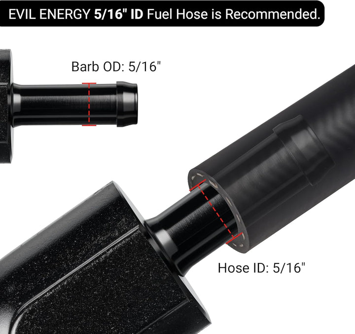 [10AN to 5/16 Inch,90 Degree]