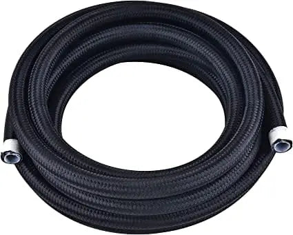 Evilenergy EVIL ENERGY 8AN PTFE E85 Fuel Line Nylon Braided Fuel Hose 10/20FT