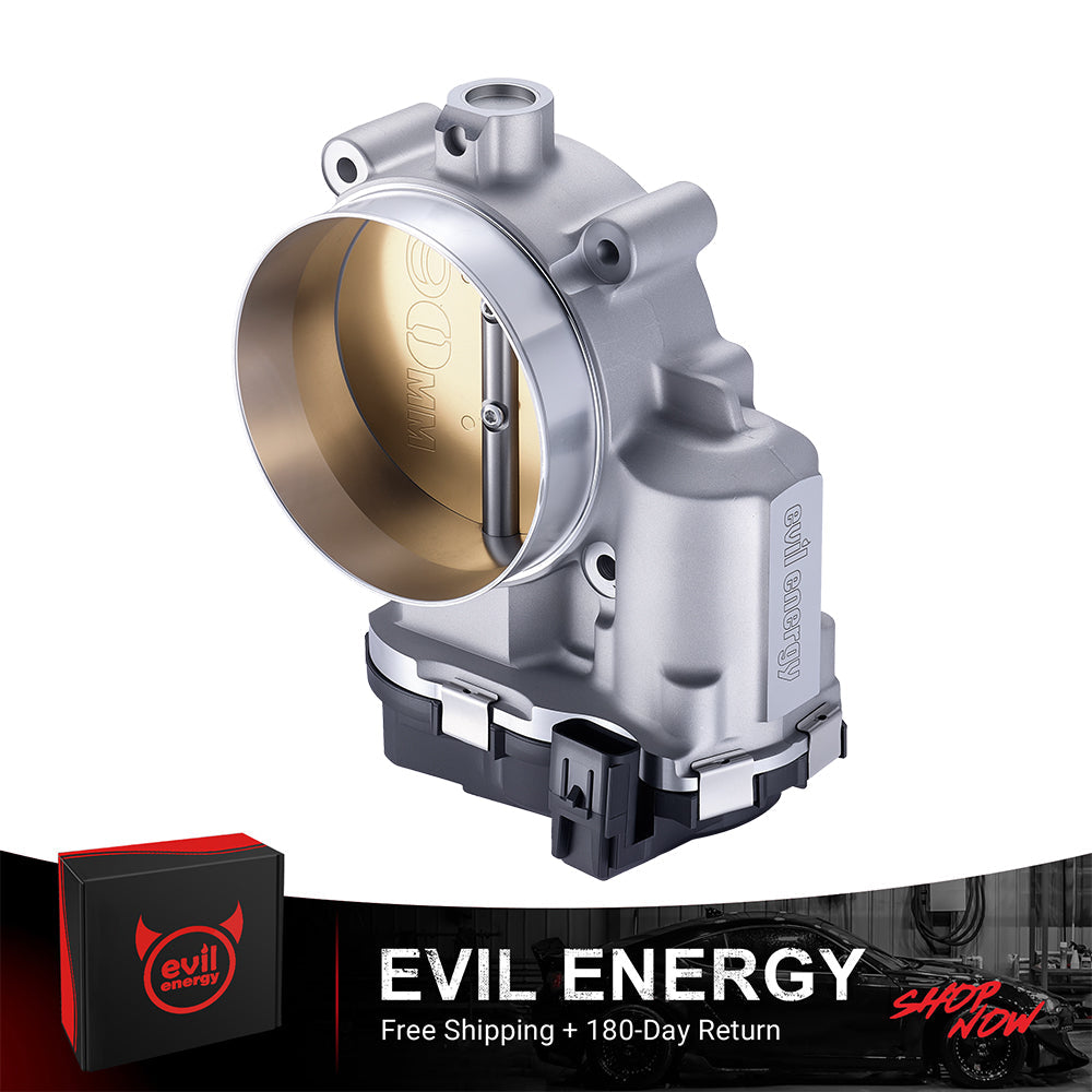 EVIL ENERGY 90mm Electronic Throttle Body Fit 2012 - 2018 Dodge Vehicles (RAM, Challenger, Charger) & Engines (5.7L/6.4L) - with TPS 4 Bolt