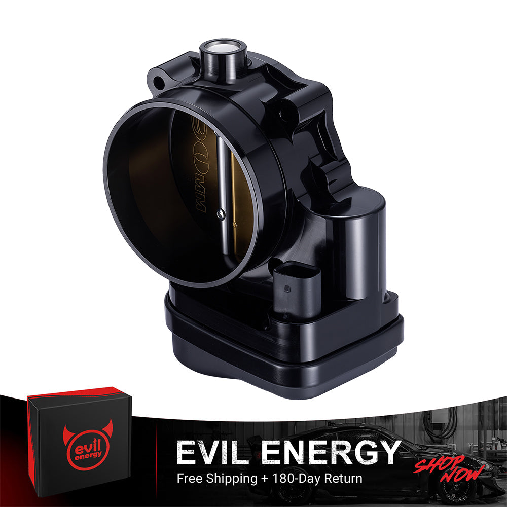 EVIL ENERGY 90mm Electronic Throttle Body Fit 2013+ Dodge Challenger SRT HEMI 5.7L 6.1L 6.4L - with TPS 4 Bolt