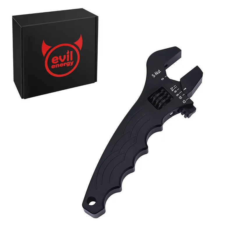 Evilenergy EVIL ENERGY AN 3-12 Wrench Spanner Fitting Tools Lightweight Adjustable Black