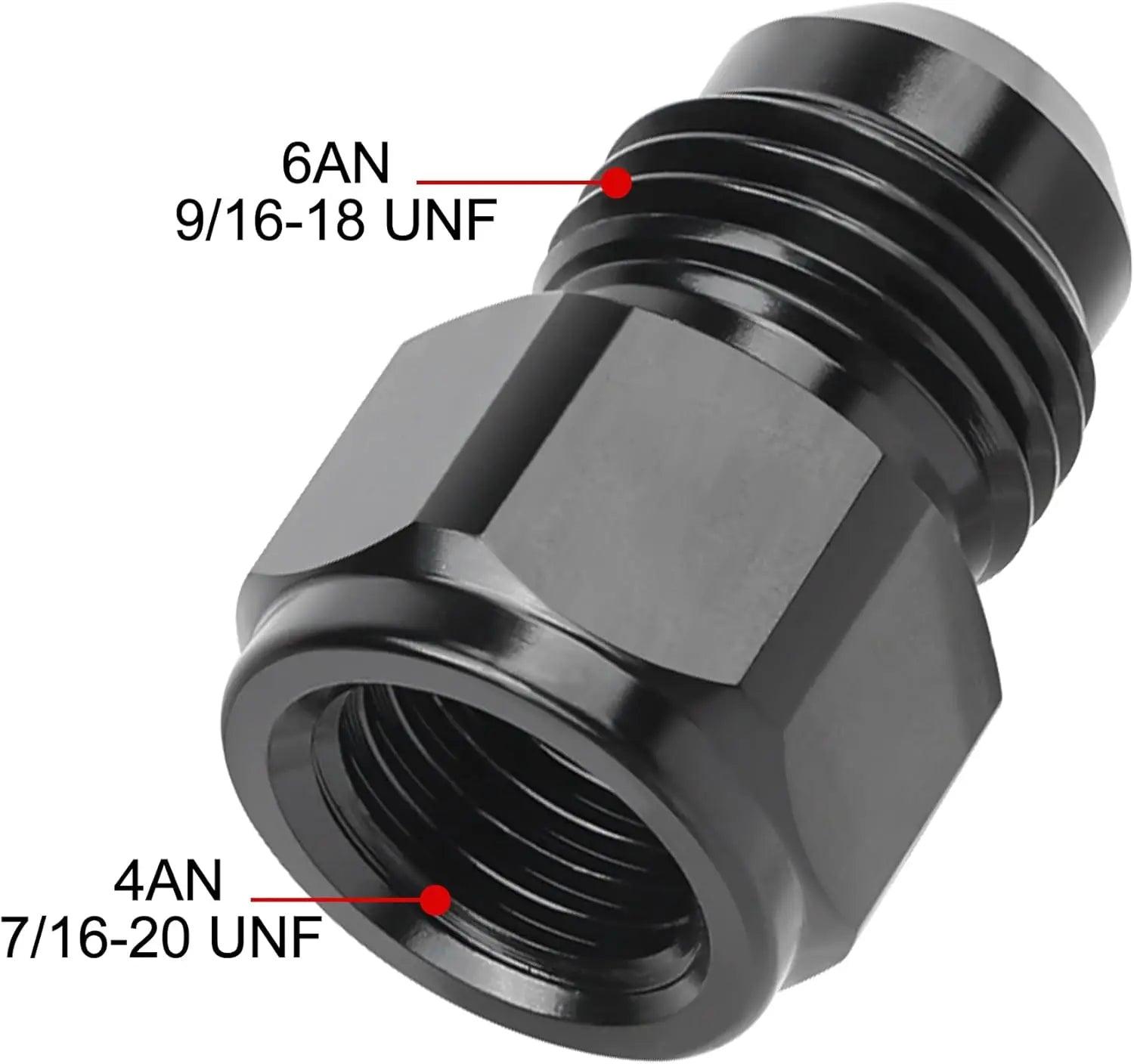 EVIL ENERGY AN Female to AN Male Falre Reducer Expander Adapter Fitting ...