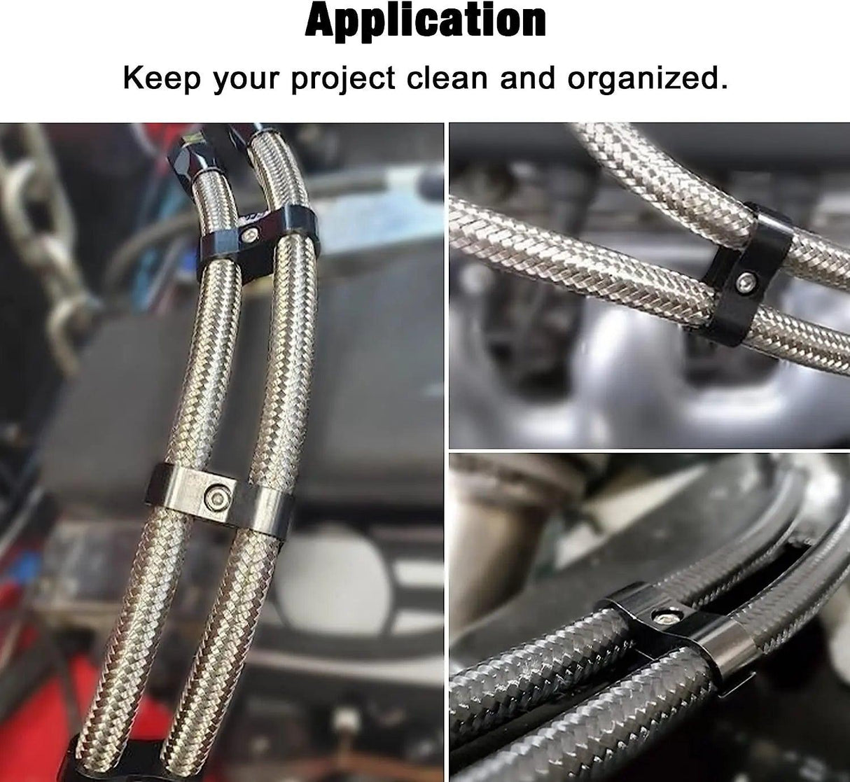 EVIL ENERGY AN Swivel Hose End Fitting Kit with Male Flare Coupler