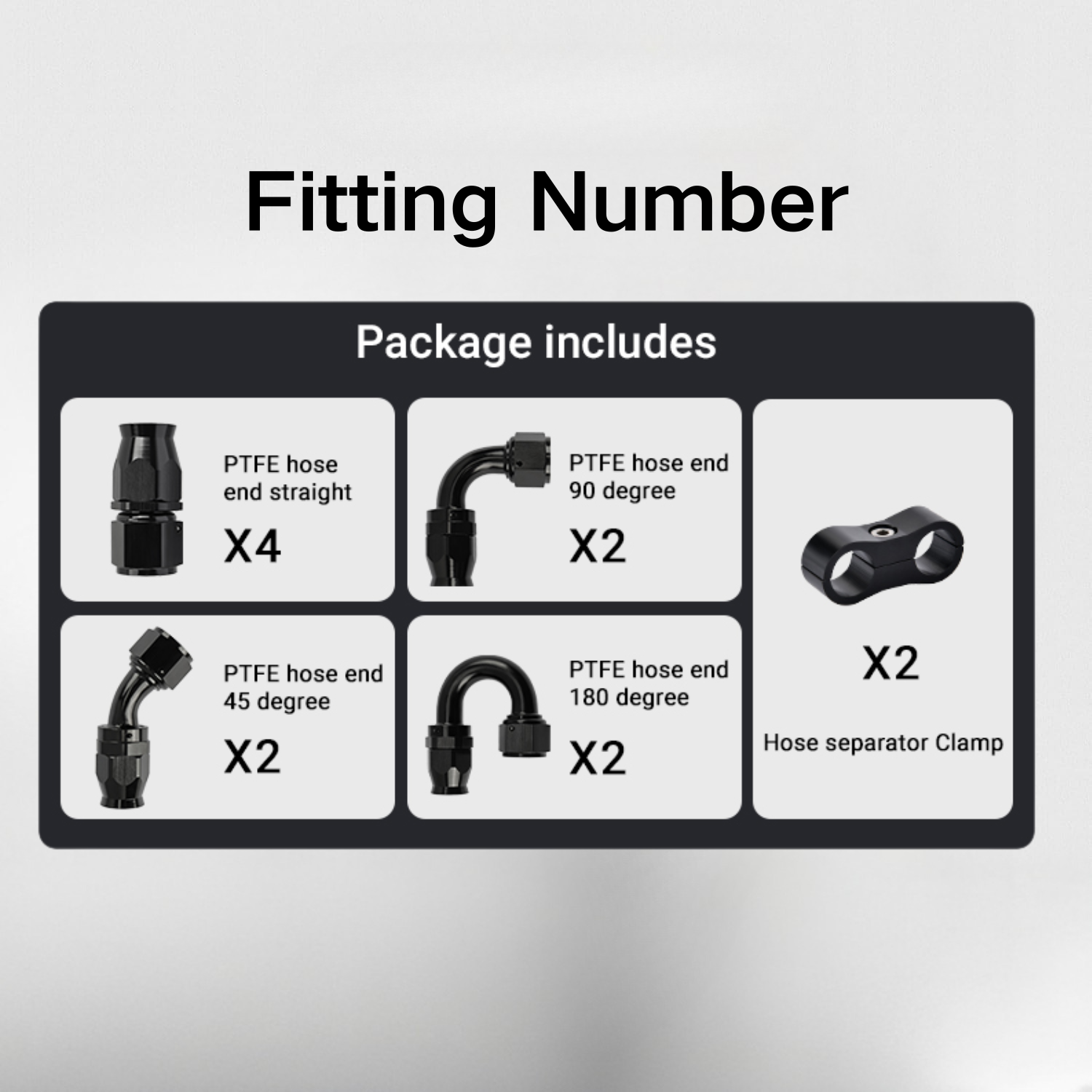 [99.99,PTFE Fuel Line Kits 8AN 20FT]