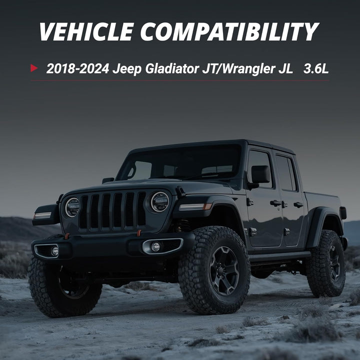 EVIL ENERGY Cold Air Intake Fitment – 2018-2024 Jeep Gladiator JT/Wrangler JL 3.6L