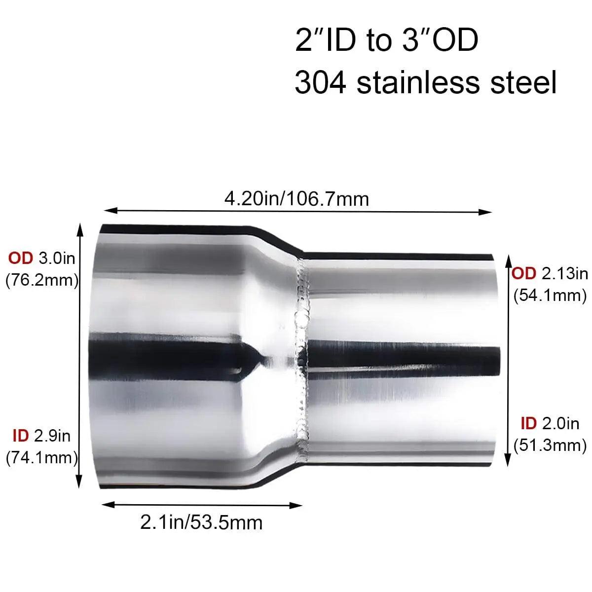 3 inch od shop exhaust pipe