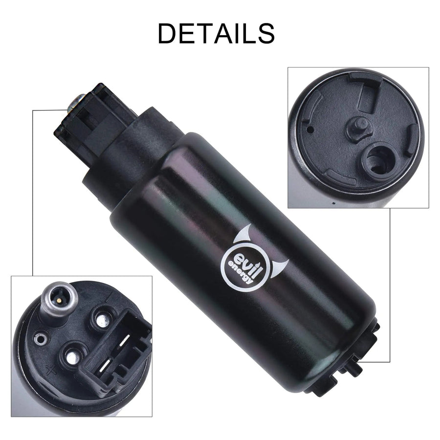 EVIL ENERGY Electric Fuel Pump Kit External Inline Pump & Intank Pump ...