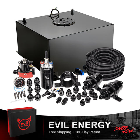 EVIL ENERGY Fuel Cell Tank Kit | 5/10/15 Gallon | Solution for performance fuel management