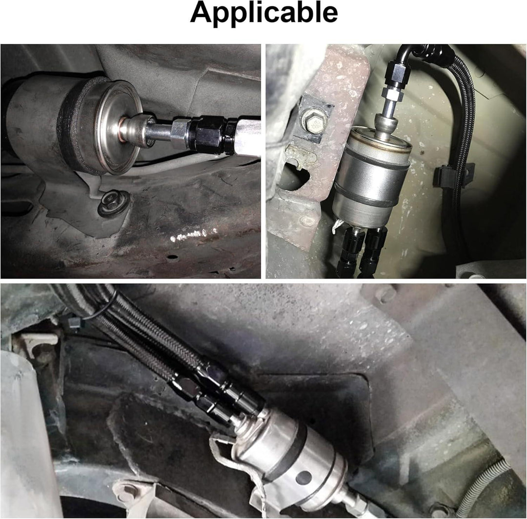 EVIL ENERGY LS Swap Fuel Filter Regulator 58PSI with 6AN PTFE EFI Hose ...