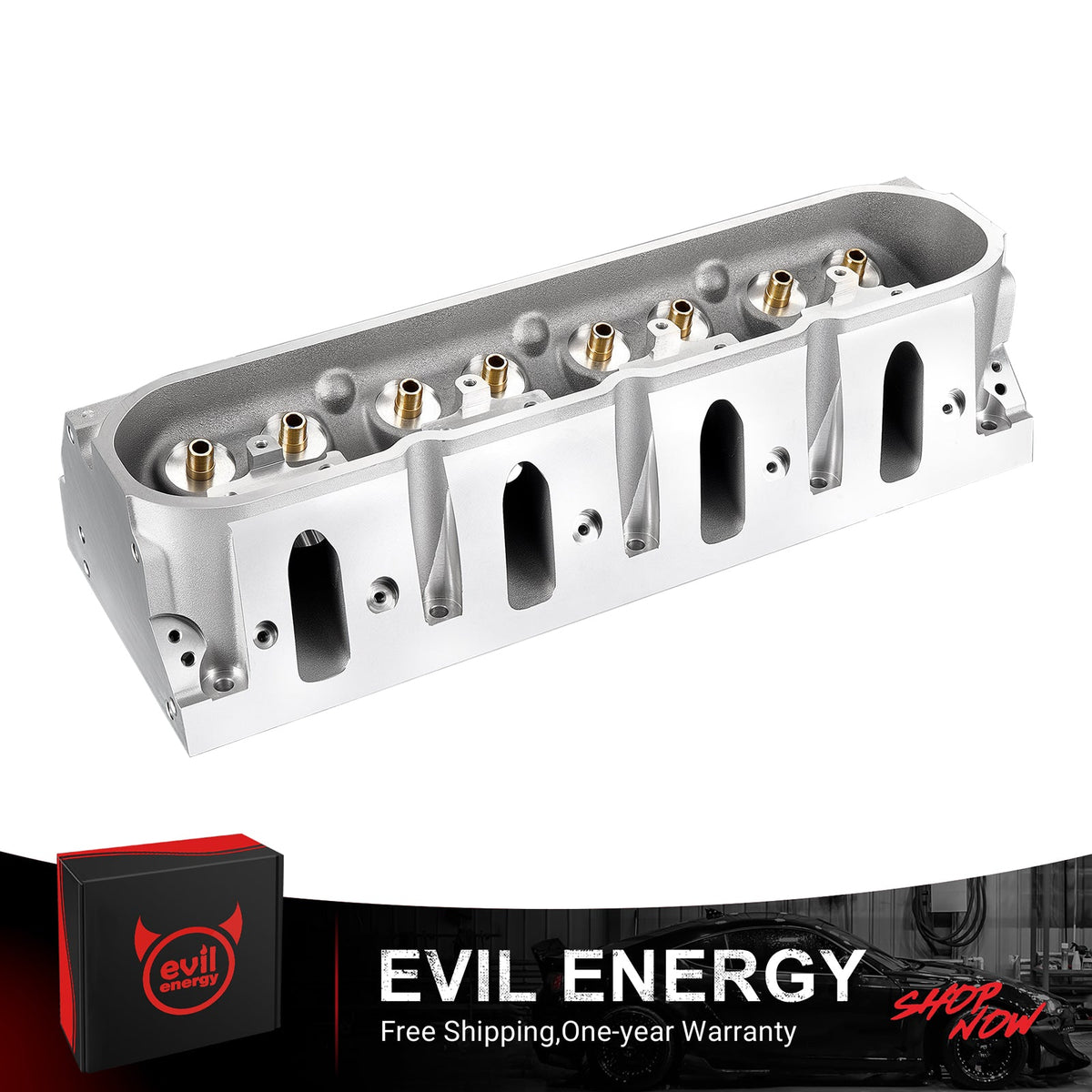 EVIL ENERGY Cylinder Head for LS1 Engines - Free Shipping + One - Year Warranty