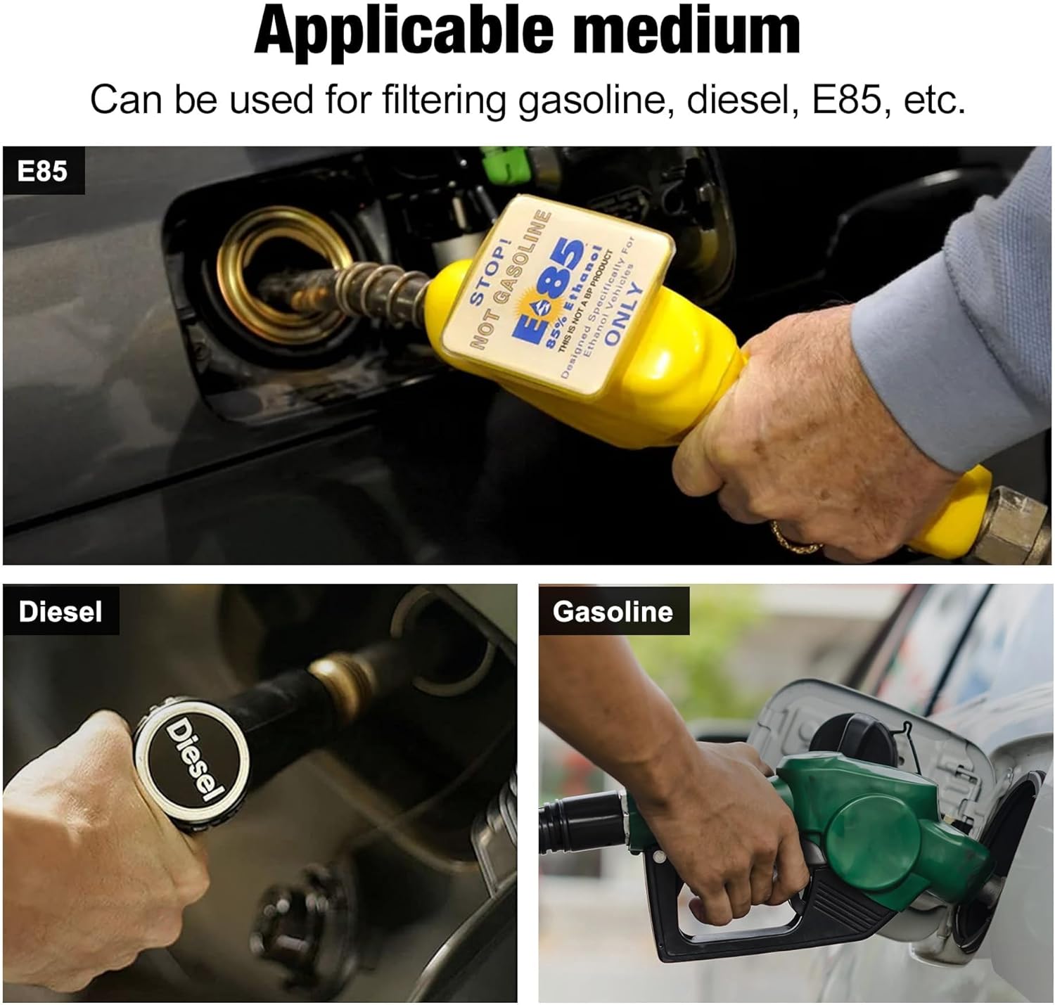 Evil Energy Carburetor Fuel System Combo - 4.5-9 PSI Adjustable Regulator w/Gauge + 10/30/40/100 Micron Filter Kit for Classic Cars & Small Engines - EVILENERGY
