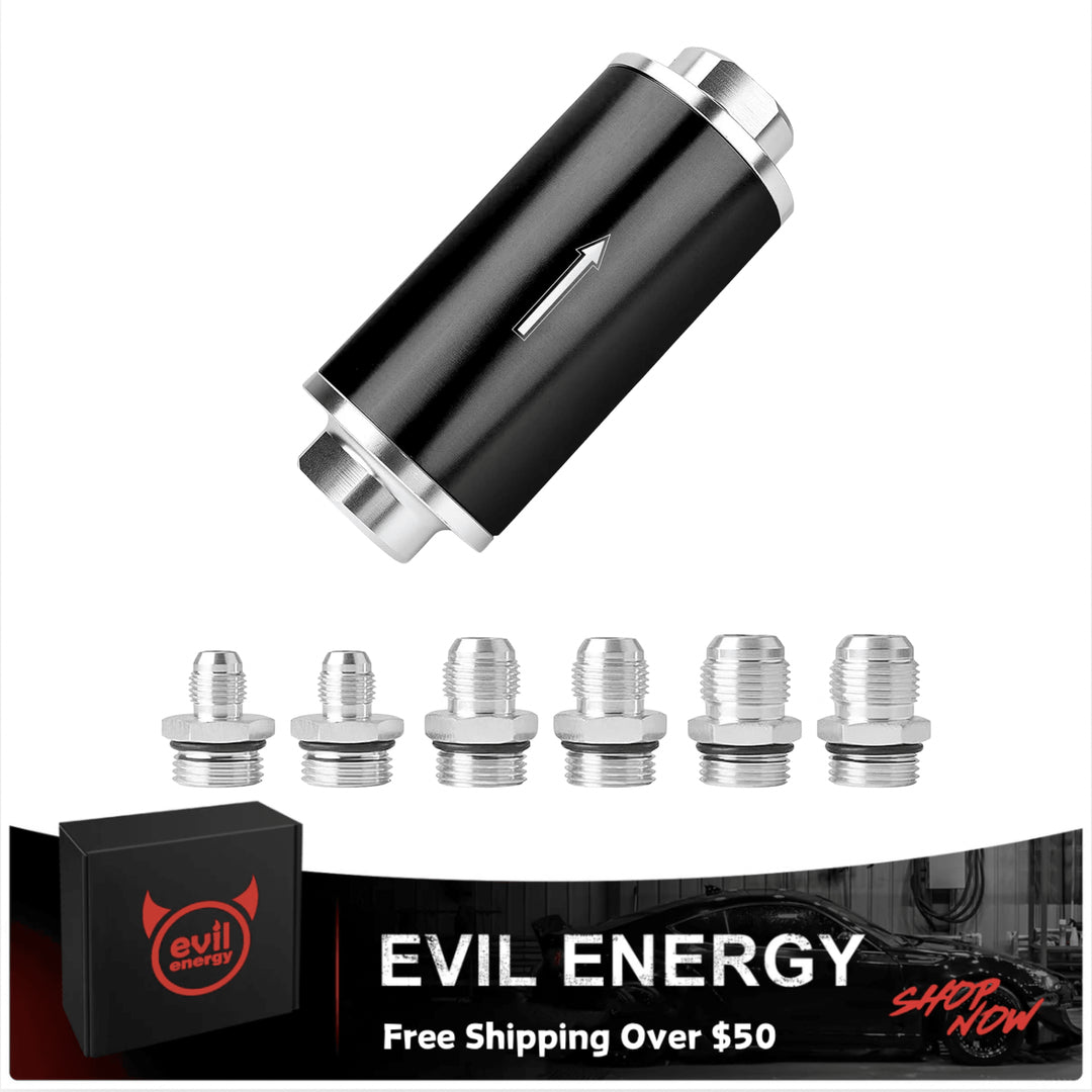 EVIL ENERGY Inline Fuel Filter | High-Quality Fuel Filtration for Your ...