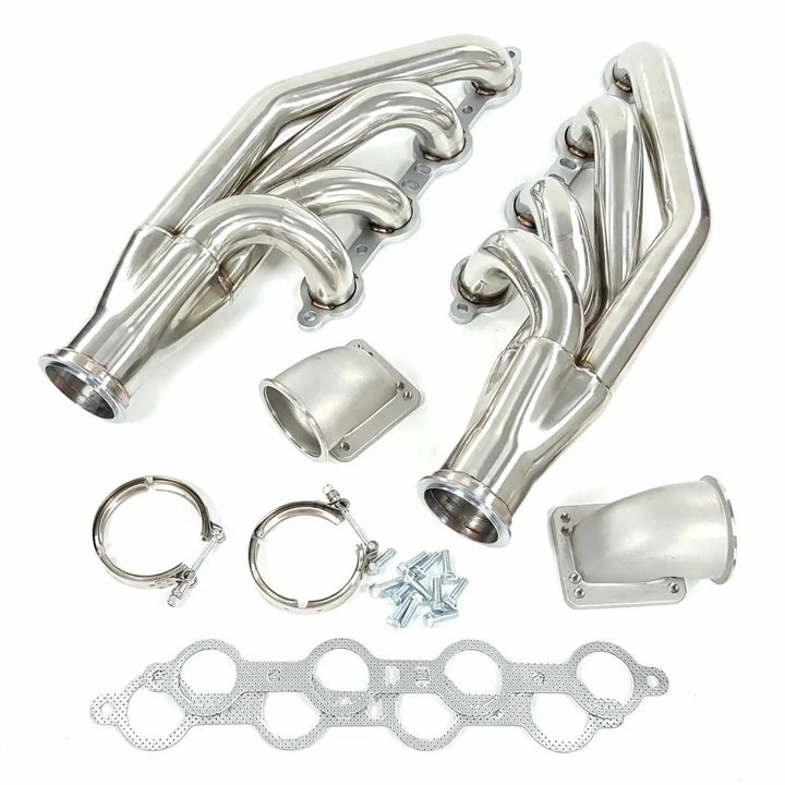 mysite EVIL ENERGY LS Turbo Exhaust Manifold&Headers For LSX, LS1, LS2, LS3, LS6 (1 3/4"Primaries)