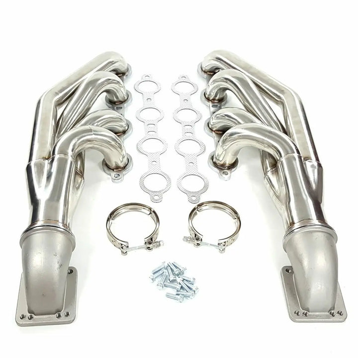 mysite EVIL ENERGY LS Turbo Exhaust Manifold&Headers For LSX, LS1, LS2, LS3, LS6 (1 3/4"Primaries)