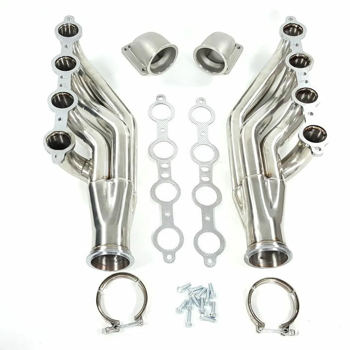 mysite EVIL ENERGY LS Turbo Exhaust Manifold&Headers For LSX, LS1, LS2, LS3, LS6 (1 3/4"Primaries)