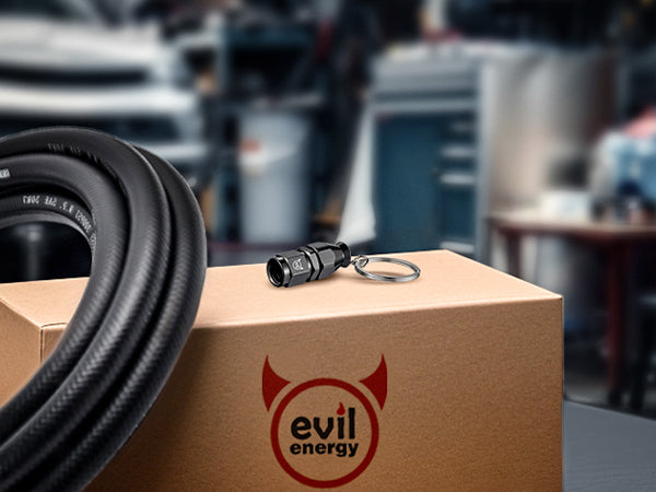 EVIL ENERGY Branded Logo Keychain – Must-Have Swag - EVILENERGY