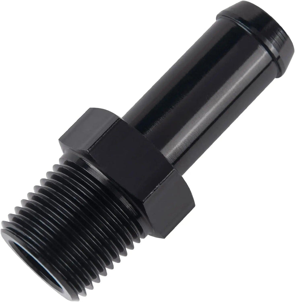 JEGS AN to NPT Straight Adapter Fitting [-8 AN Male to 1/4 in. NPT Male JEGS AN to NPT Straight Adapter Fitting [-8 AN Male to 1/4 in. NPT Male