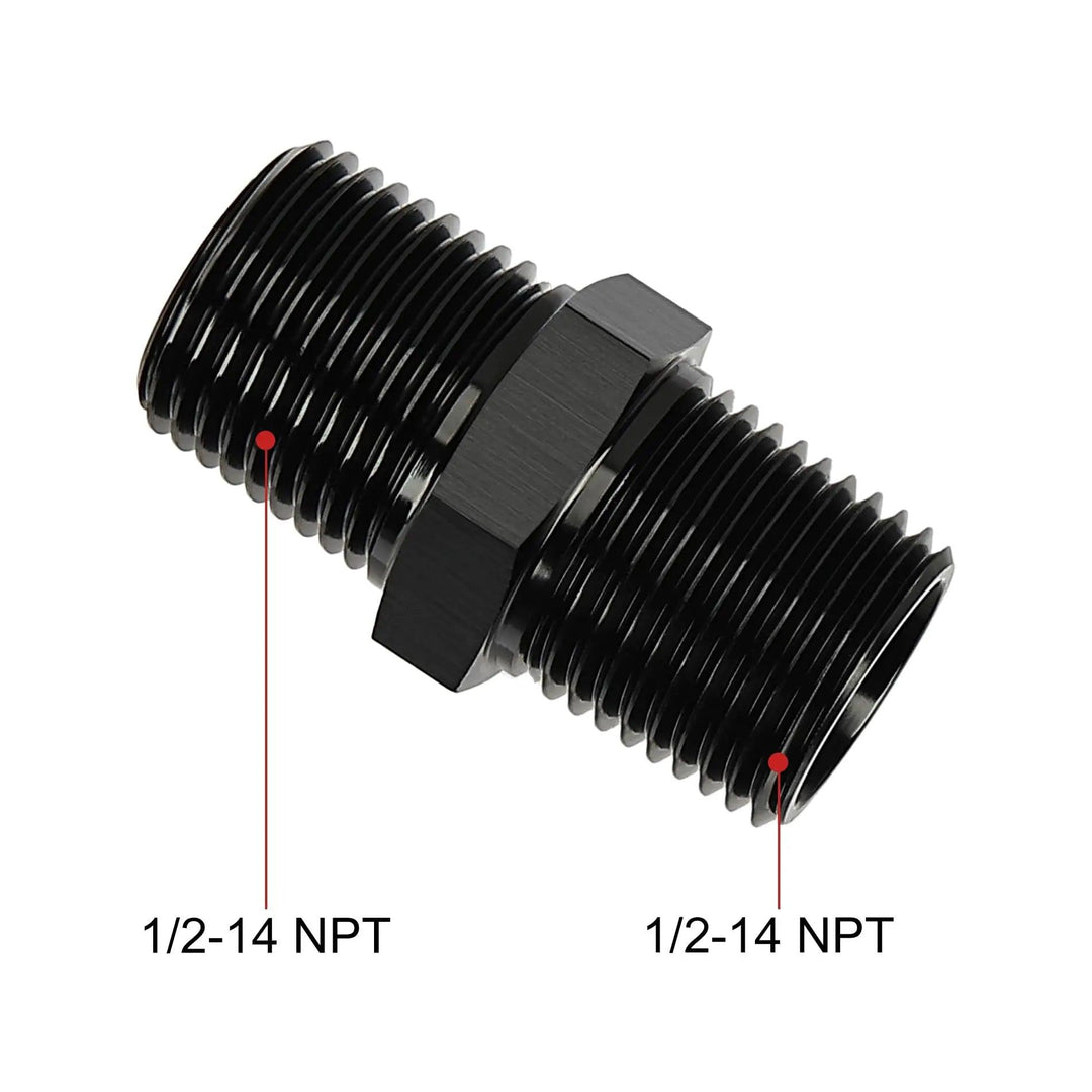 Npt Thread Adapter EVIL ENERGY NPT Male to NPT Male Thread Coupling Equal Hose Fitting A ...
