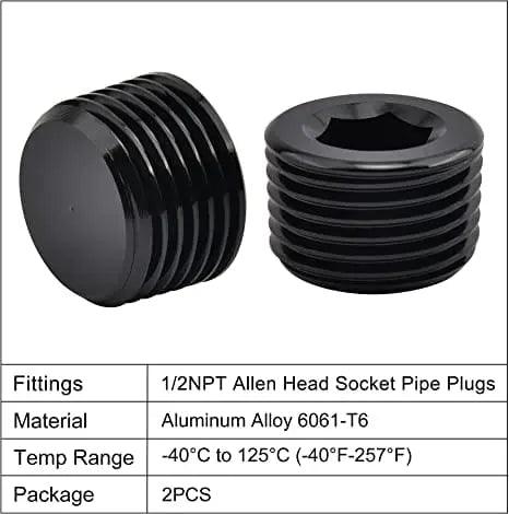 EVIL ENERGY AN&NPT Plug Fittings Aluminum – EVILENERGY
