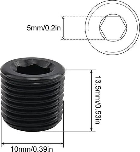 EVIL ENERGY AN&NPT Plug Fittings Aluminum – EVILENERGY