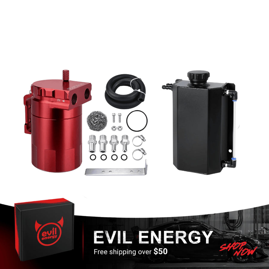 Universal Engine Protection Solution: Radiator Overflow Tank & Oil ...